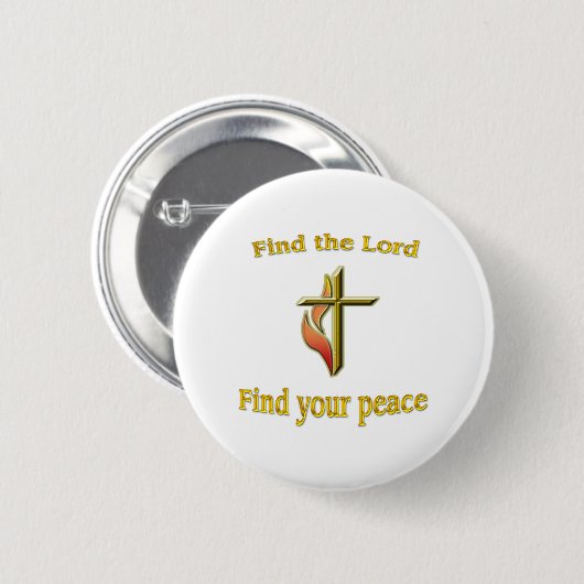 John 3:16 ronde button 5,7 cm (Voorkant /achterkant)