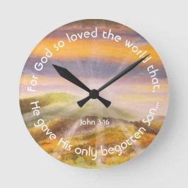 John 3:16 ronde klok