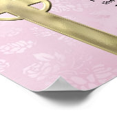 John 3:16 (roze) poster (Hoek)