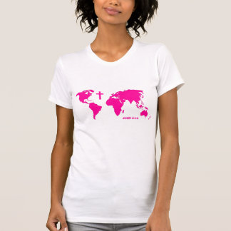 John 3:16 Roze T-shirt