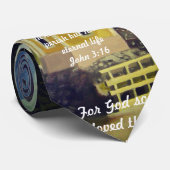 John 3:16 schilderij stropdas (Opgerold)
