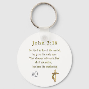 John 3:16 sleutelhanger