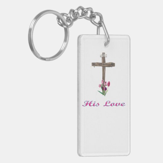 John 3:16 sleutelhanger (Voorkant Links)