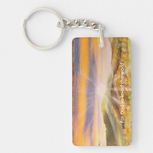 John 3:16 sleutelhanger (Voorkant)