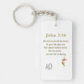 John 3:16 sleutelhanger (Voorkant)
