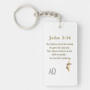 John 3:16 sleutelhanger