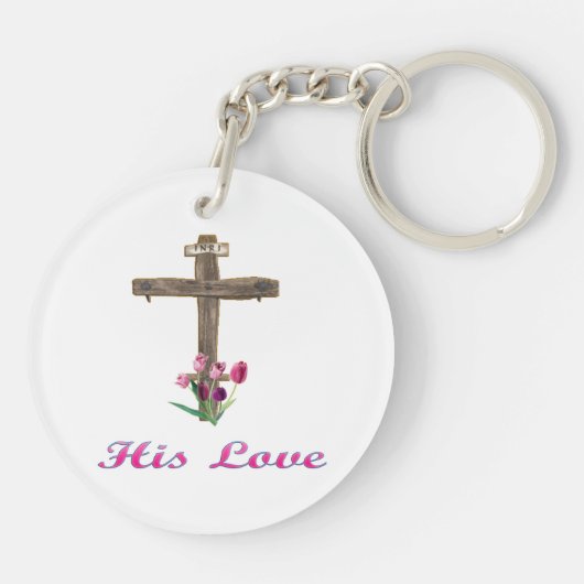 John 3:16 sleutelhanger (Achterkant)