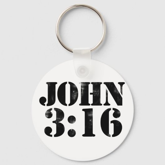 John 3:16 sleutelhanger (Voorkant)