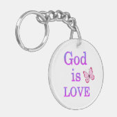 John 3:16 sleutelhanger (Voorkant Links)