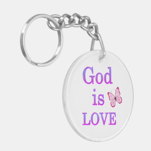 John 3:16 sleutelhanger (Voorkant Links)