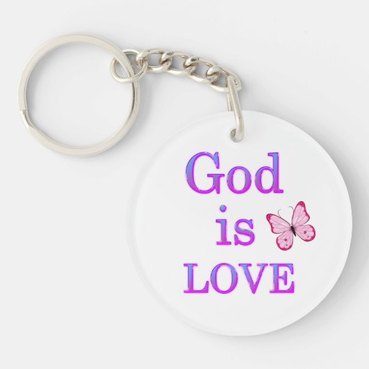 John 3:16 sleutelhanger (Voorkant)