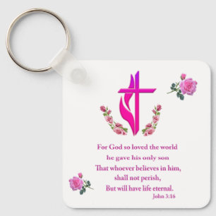 John 3:16 sleutelhanger
