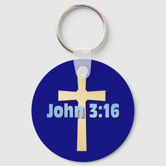John 3:16 sleutelhanger (Voorkant)