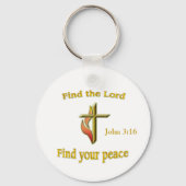 John 3:16 sleutelhanger (Voorkant)