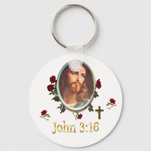 John 3:16 sleutelhanger (Voorkant)