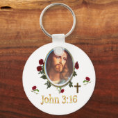 John 3:16 sleutelhanger (Voorkant)