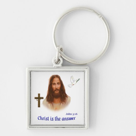 John 3:16 sleutelhanger (Voorkant)