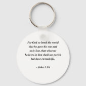 JOHN 3:16 SLEUTELHANGER (Voorkant)