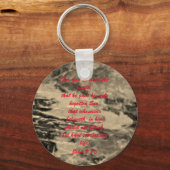 John 3:16 Sleutelhanger van de Bijbelse scripture (Voorkant)