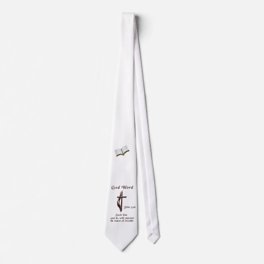 John 3:16 stropdas (Voorkant)