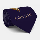 JOhn 3:16 Stropdas (Opgerold)