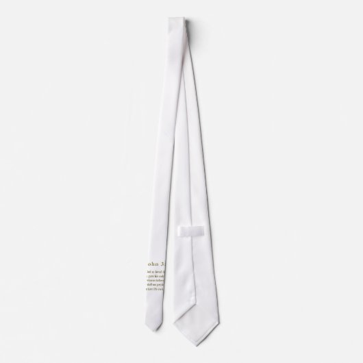 John 3:16 stropdas (Achterkant)