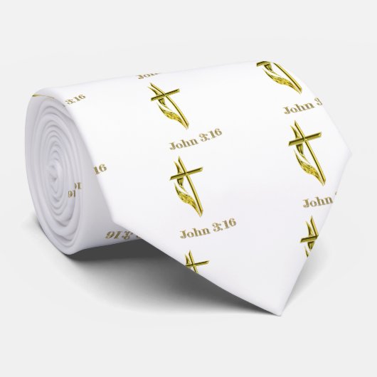 John 3:16 stropdas (Opgerold)