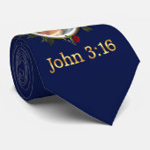 John 3:16 stropdas (Opgerold)