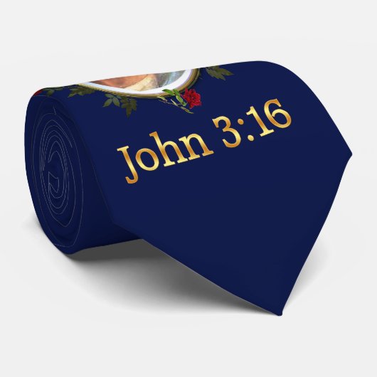John 3:16 stropdas (Opgerold)