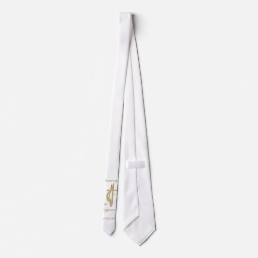 John 3:16 stropdas (Achterkant)