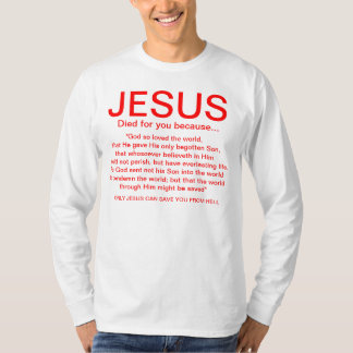 John 3:16 t-shirt