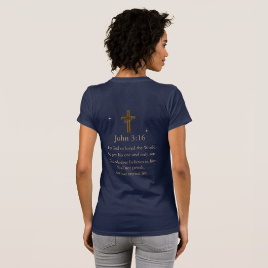 John 3:16 t-shirt (Achterkant volledig)