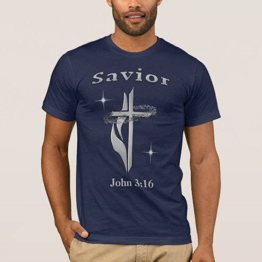John 3:16 t-shirt (Voorkant)