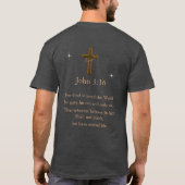 John 3:16 t-shirt (Achterkant)