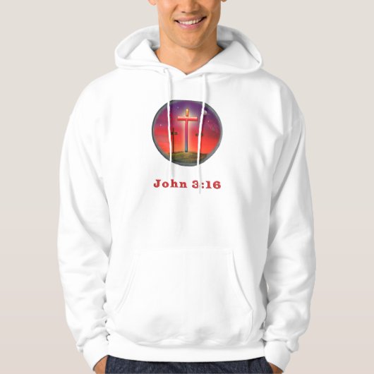 John 3:16 T-shirt (Voorkant)