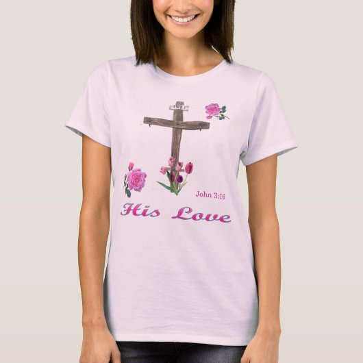 John 3:16 t-shirt (Voorkant)