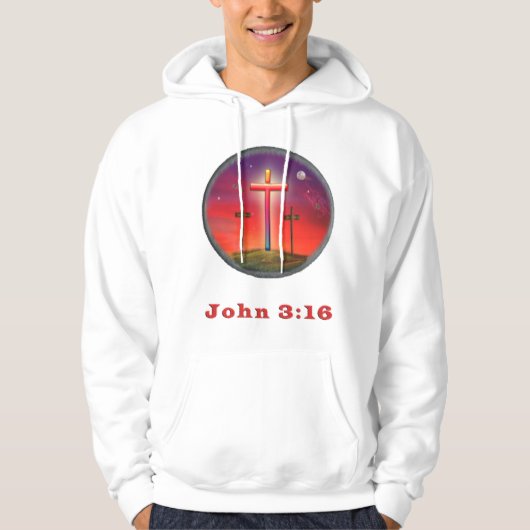 John 3:16 t-shirt (Voorkant)