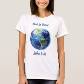 John 3:16 T-shirt (Voorkant)