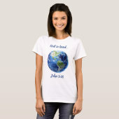 John 3:16 T-shirt (Voorkant volledig)