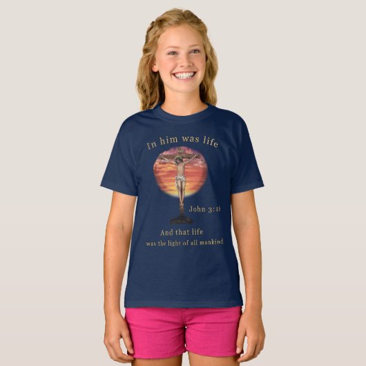 John 3:16 t-shirt (Voorkant volledig)