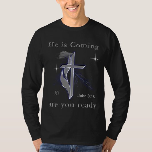 John 3:16 t-shirt (Voorkant)