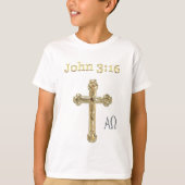 John 3:16 t-shirt (Voorkant)