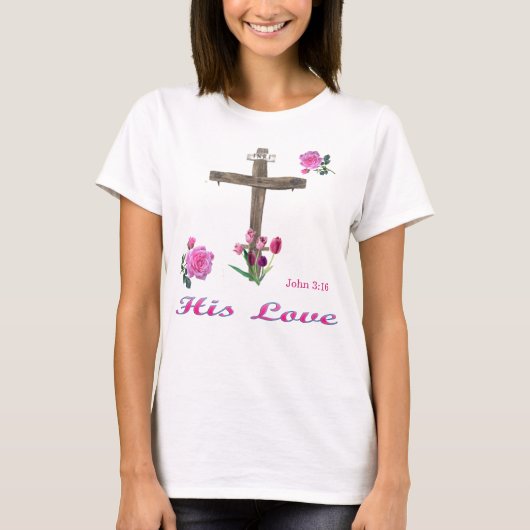 John 3:16 t-shirt (Voorkant)