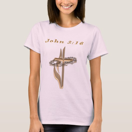 john 3:16 t-shirt (Voorkant)