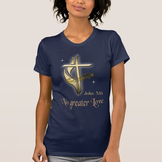 John 3:16 t-shirt (Voorkant)