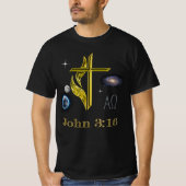 John 3:16 t-shirt (Voorkant)