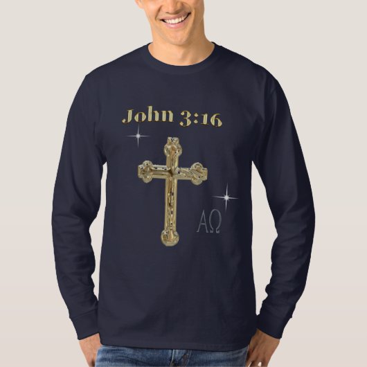 John 3:16 t-shirt (Voorkant)