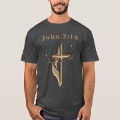 John 3:16 t-shirt (Voorkant)