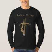 John 3:16 t-shirt (Voorkant)