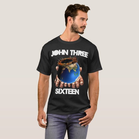 John 3:16 t-shirt (Voorkant volledig)